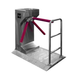 Guardrail with base